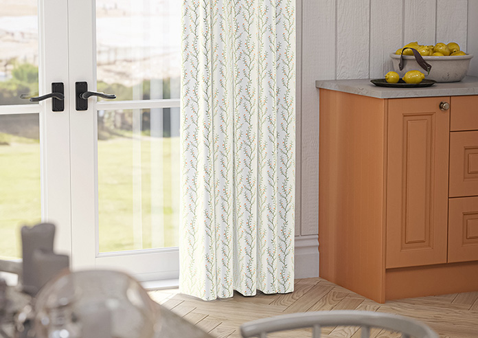 Boughton Faux Silk, Nectarine - Made to Measure Curtains - Image 5